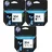 CMY + 2 x schwarz