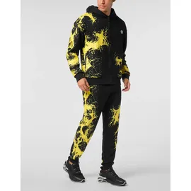 Plein Sport Splash Sweatjacke Herren Schwarz XXL
