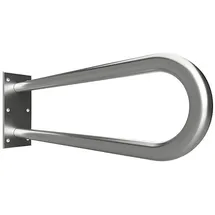 Brillantbad BELP Stützgriff in U-Form Edelstahl gebürstet 100x250x616 mm, 120 kg Traglast für Bad & WC >> zum Bohren