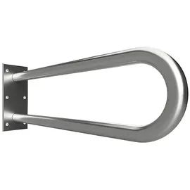 Brillantbad BELP Stützgriff in U-Form Edelstahl gebürstet 100x250x616 mm, 120 kg Traglast für Bad & WC >> zum Bohren