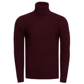 RUSTY NEAL Rollkragenpullover rot 3XL