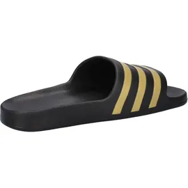 adidas Adilette Aqua Core Black / Gold Metallic / Core Black 47