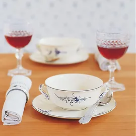 Villeroy & Boch Vieux Luxembourg Suppenteller 260 ml blau 1 St