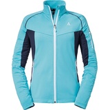 Schöffel Fleece Jacket Hydalen L, medium turquoise 44