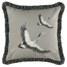Schöner Wohnen Trail Dekokissen 45 x 45 cm Grau