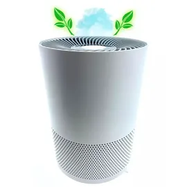 Quigg Luftreiniger EPA-Filter und Aktivkohlefilter Lufterfrischer 30W Sensor (Weiß)