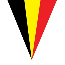 Belgien Wimpelkette 5m
