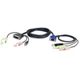 ATEN 2L-7DX3U DVI-Kabel 3,00 m Schwarz