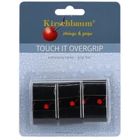 Kirschbaum Overgrip Touch It 3er, Schwarz, 0106000010800100