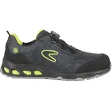 Cofra 73081-002.W44 ENVIRONMENT ESD S1 P SRC Sicherheitsschuhe, Grau/Schwarz/Gelb, Größe 44