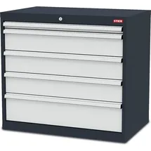 Stier Schubladenschrank Stahl 900x575x820 mm