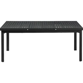 vente-unique Nauru Garten-Essgruppe ausziehbar 180/240 cm grau