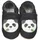 HOBEA-Germany Kitaschuhe Panda schwarz 30/31 - 4 Jahre) Kautschuksohle