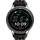 Amazfit Cheetah 2 Pro BT 46 mm Titaniumgehäuse Schwarz Silikonarmband Schwarz 20 mm