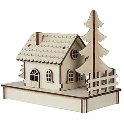 Holzbausatz 1 Häuschen