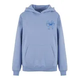 miss tee Good Vibes Bow Hoodie Blau M