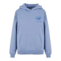 miss tee Good Vibes Bow Hoodie Blau M