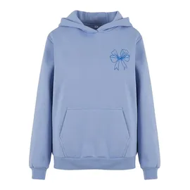 miss tee Good Vibes Bow Hoodie Blau M