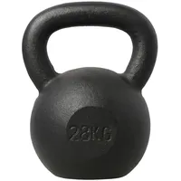 Hms fitness KZG Kettlebell Gusseisen Kettlebell 28 kg schwarz