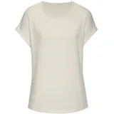 VIVANCE Kurzarmshirt Creme 36/38