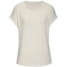 VIVANCE Kurzarmshirt Creme 36/38