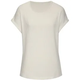VIVANCE Kurzarmshirt Creme 36/38
