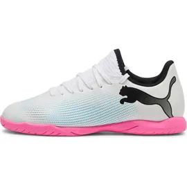 Puma Future 7 Play IT Jr. puma white/puma black/poison pink 37