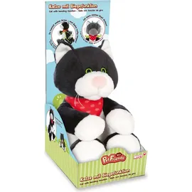 NICI Katze Pepper biegsam 30cm, Geschenkpackung - Schwarz
