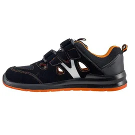 Urgent Leichte Arbeitsschuhe Sicherheitssandale Unisex Urgent Stahlkappe (309S1) Gr. 40 - Schwarz - 40
