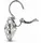 COLLEZIONE ALESSANDRO Ohrclips Germany weiß 2013796 onesize