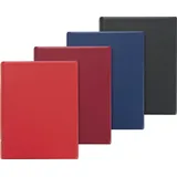 Brunnen Ringbuch A6 10 mm Blau/Rot/Schwarz 4 St.