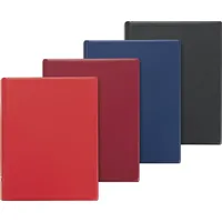 Brunnen Ringbuch A6 10 mm Blau/Rot/Schwarz 4 St.
