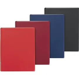Brunnen Ringbuch A6 10 mm Blau/Rot/Schwarz 4 St.