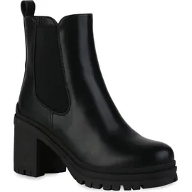 VAN HILL Chelsea Boots in Schwarz