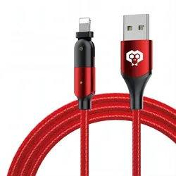MonkeyTEC USB-C auf Lightning Schnelladekabel mit Datenübertragung für Apple Iphone 180° Rotation