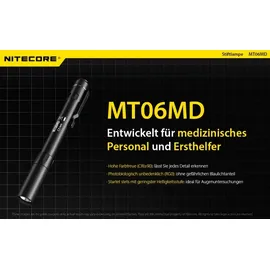 Nitecore NC-MT06MD schwarz