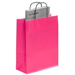50 VP Papier-Tragetaschen Toptwist purple 24,0 x 31,0 cm