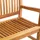 VCM Gartenbank 180 x 60 x 70 cm Braun