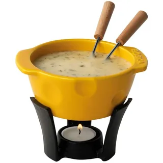 Boska Fondueset Mini Cheesy/Für Käsefondue und Soße / 300 ml/Spülmaschinenfester Fonduetopf