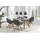 SalesFever Solna 200 x 76 x 90 cm grau