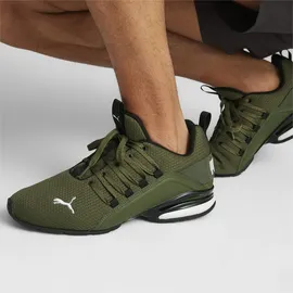 Puma Axelion Refresh Laufschuhe Herren Herren, Gr. 39, Green moss Black feather gray), - 39 EU