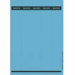 Ordneretikett 16880035 lang/schmal Papier blau 125 St./Pack. - blau