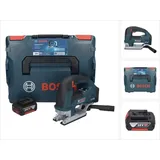 Bosch gst 18V-155 bc Akku Stichsäge 18 v 155 mm Brushless + 1x Akku 5,0 Ah + L-Boxx - ohne Ladegerät