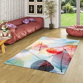 Pergamon Faro Tropical Designer-Teppich 80 x 150 cm Bunt