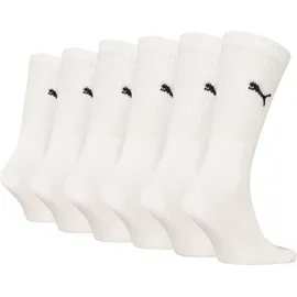 Puma Funktionssocken 6er Pack Weiß 35-38