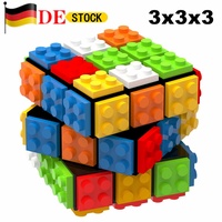 Zauberwürfel 3X3 Magic Cube Dreh Puzzle Speed Cube Kohlefaser Magischer Würfel