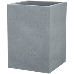 Scheurich Blumentopf 70/240 C-CUBE HIGH grau 38 cm x 53,7 cm x 38 cm