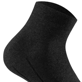 Rohner Socks Rohner Basic Unisex Quarter Socken, 6er Pack - Sneaker Plus, Baumwolle Schwarz 39-42