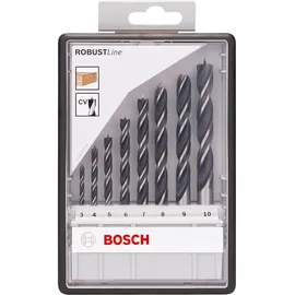 Bosch Holzspiralbohrer-Set 8-tlg. Ø 3,0-10,0 mm