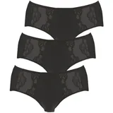 NINA VON C. Hüftslip 3 St. Schwarz 44